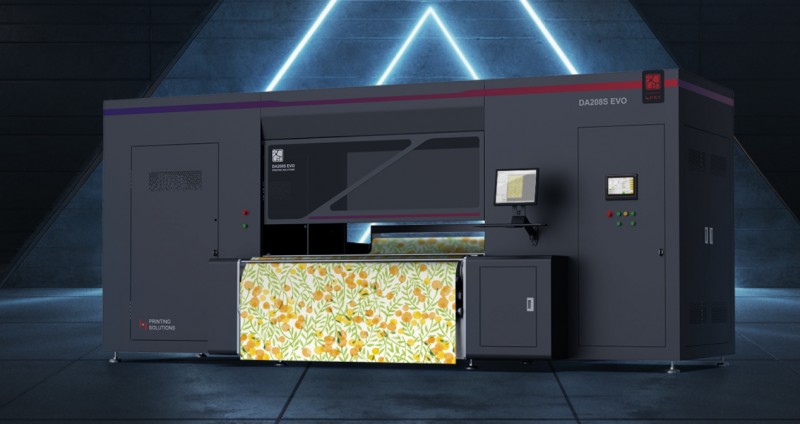 导带式数码直喷印花机